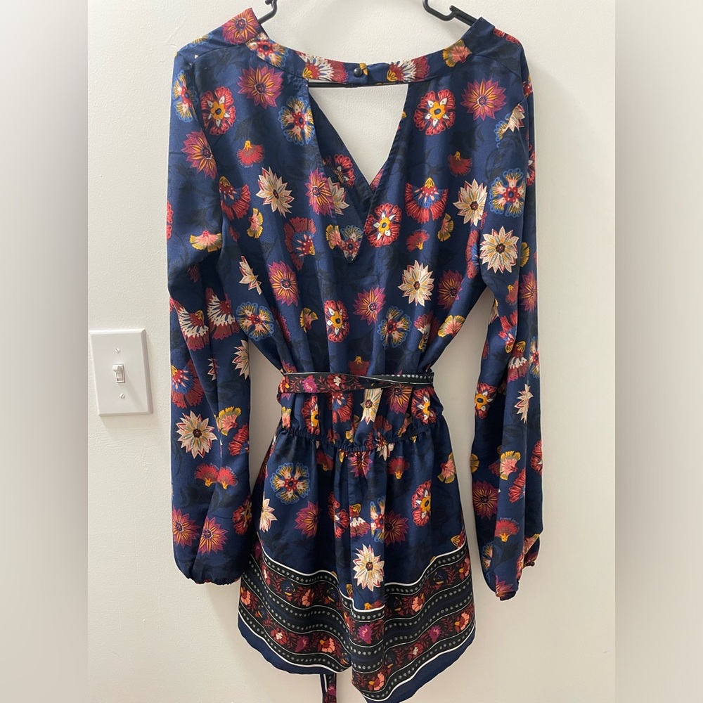Long sleeve romper